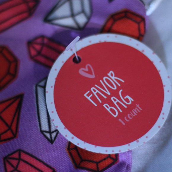 Jewels Favor Bag Purple with Jewels Pictures - Picture 10 of 11